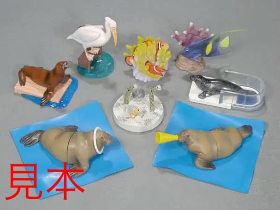 Amazon.co.jp: 鳥羽水族館立体コレクションpart1水の回廊&海獣